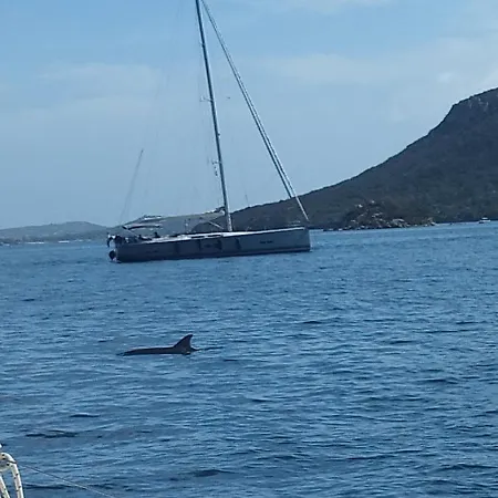 Stlocavoile Seuls à Bord Au Port Bateau-hôtel